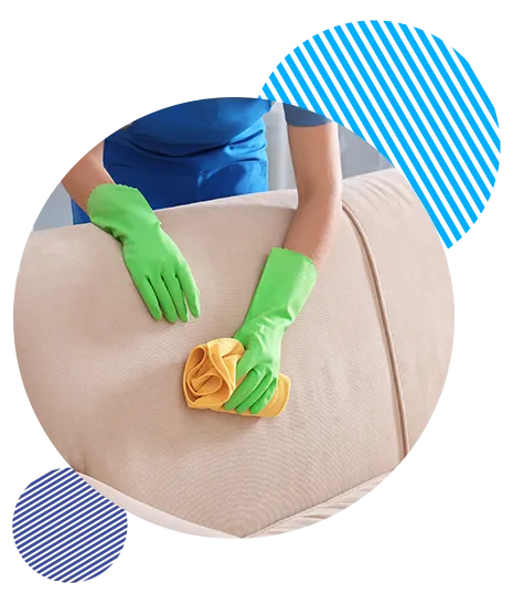 Upholstery Cleaning left feature image